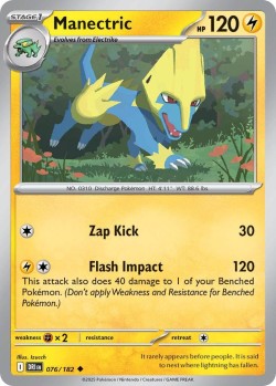 Carte Pokémon: Manectric