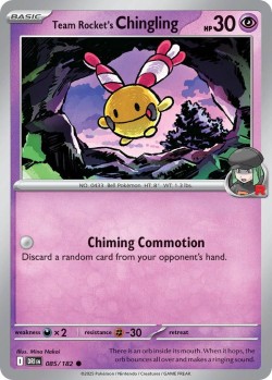 Carte Pokémon: Team Rocket's Chingling