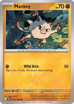 Carte Pokémon: Mankey