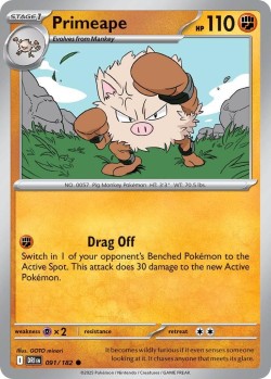 Carte Pokémon: Primeape
