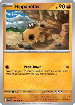 Carte Pokémon: Hippopotas