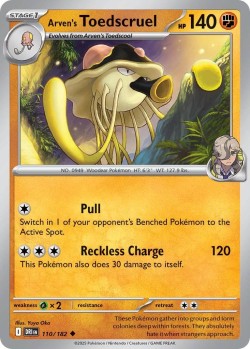 Carte Pokémon: Arven's Toedscruel