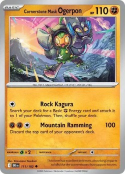 Carte Pokémon: Cornerstone Mask Ogerpon