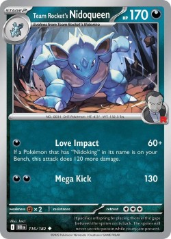 Carte Pokémon: Team Rocket's Nidoqueen
