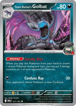 Carte Pokémon: Team Rocket's Golbat