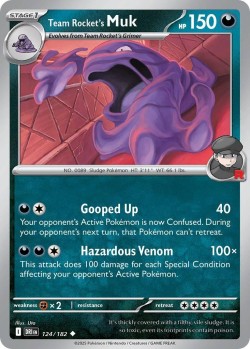 Carte Pokémon: Team Rocket's Muk