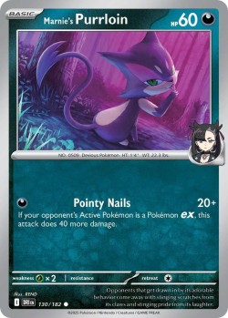 Carte Pokémon: Marnie's Purrloin