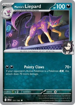 Carte Pokémon: Marnie's Liepard