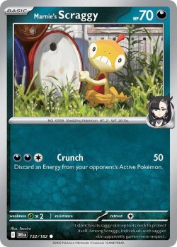 Carte Pokémon: Marnie's Scraggy