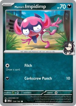 Carte Pokémon: Marnie's Impidimp
