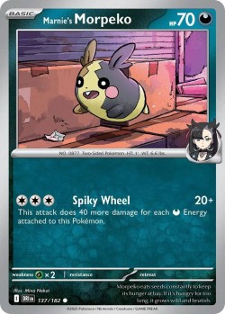 Carte Pokémon: Marnie's Morpeko