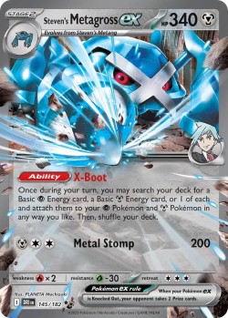 Carte Pokémon: Steven's Metagross ex