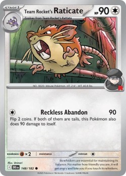 Carte Pokémon: Team Rocket's Raticate