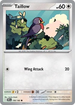 Carte Pokémon: Taillow