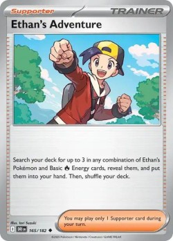 Carte Pokémon: Ethan's Adventure