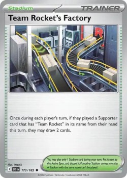 Carte Pokémon: Team Rocket's Factory