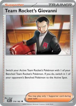 Carte Pokémon: Team Rocket's Giovanni