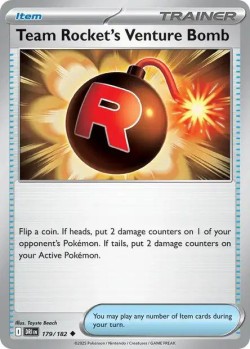 Carte Pokémon: Team Rocket's Venture Bomb