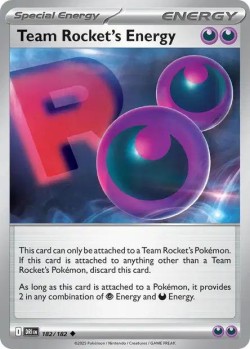 Carte Pokémon: Team Rocket Energy