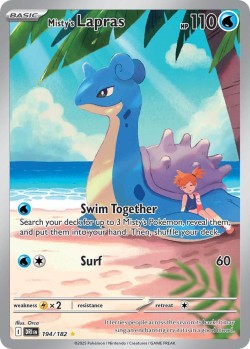 Carte Pokémon: Misty's Lapras