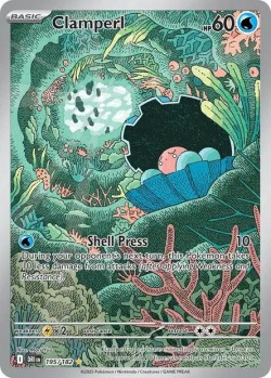 Carte Pokémon: Clamperl