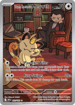 Carte Pokémon: Team Rocket's Meowth