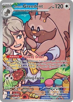 Carte Pokémon: Arven's Greedent