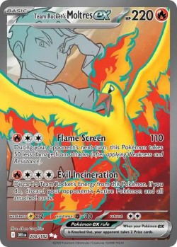 Carte Pokémon: Team Rocket's Moltres ex