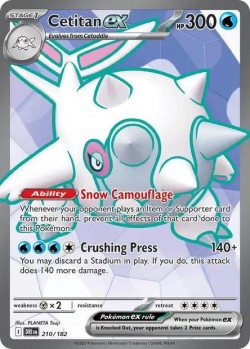 Carte Pokémon: Cetitan ex