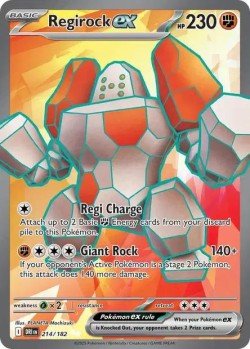 Carte Pokémon: Regirock ex