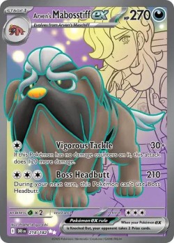 Carte Pokémon: Arven's Mabosstiff ex
