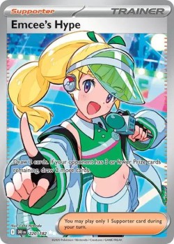 Carte Pokémon: Emcee's Hype