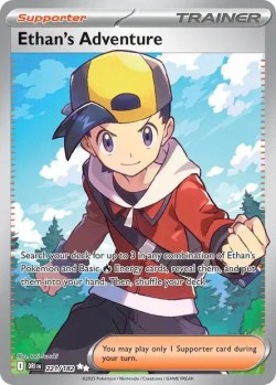 Carte Pokémon: Ethan's Adventure