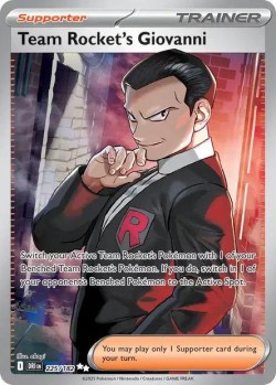 Carte Pokémon: Team Rocket's Giovanni