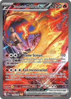 Carte Pokémon: Team Rocket's Moltres ex