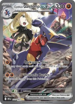 Carte Pokémon: Cynthia's Garchomp ex