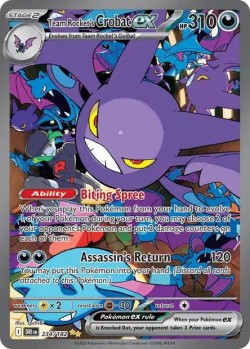 Carte Pokémon: Team Rocket's Crobat ex