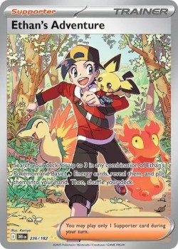 Carte Pokémon: Ethan's Adventure