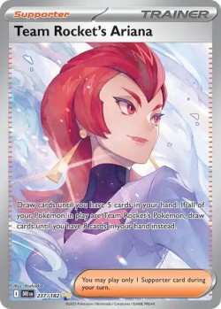 Carte Pokémon: Team Rocket's Ariana