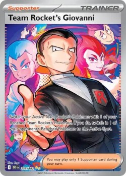 Carte Pokémon: Team Rocket's Giovanni