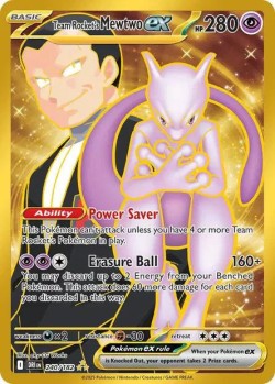 Carte Pokémon: Team Rocket's Mewtwo ex