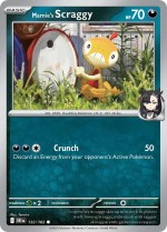 Carte Pokémon: Baggiguane