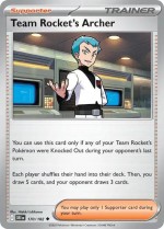 Carte Pokémon: Amos de la Team Rocket