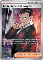 Carte Pokémon: Giovanni de la Team Rocket