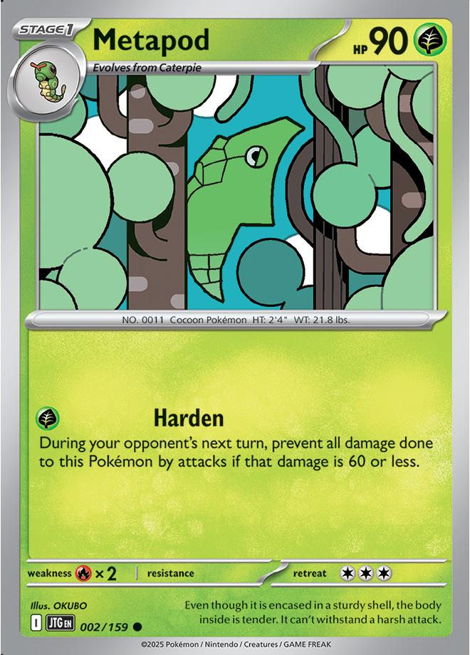 Carte Pokémon: Metapod [Chrysacier]