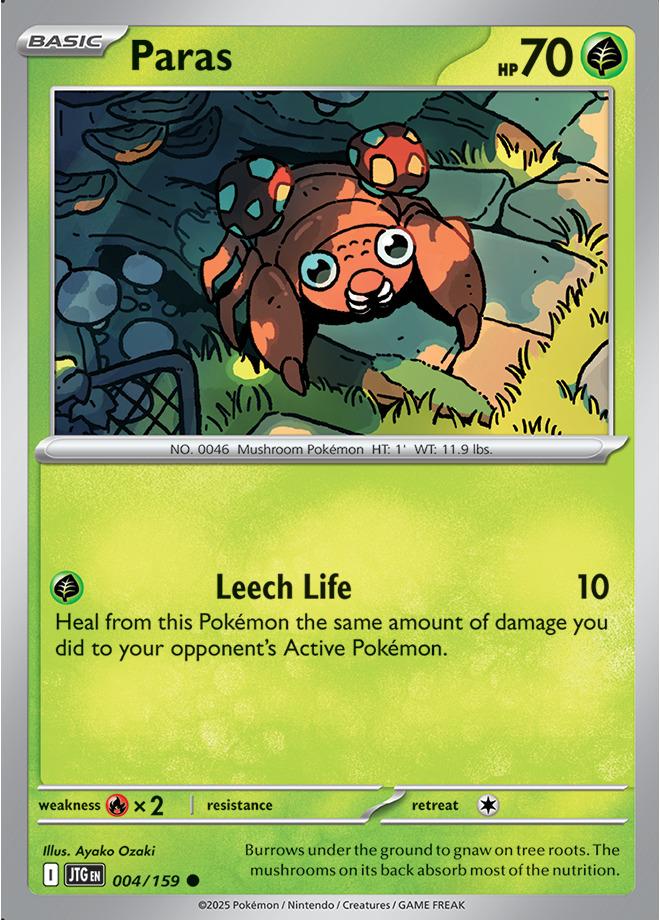 Carte Pokémon: Paras [Paras]