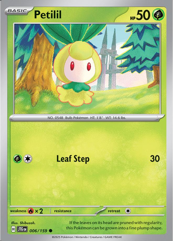 Carte Pokémon: Petilil [Chlorobule]