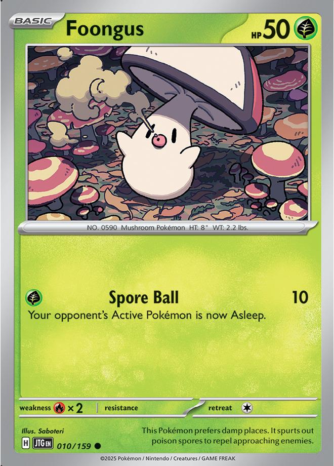 Carte Pokémon: Foongus [Trompignon]