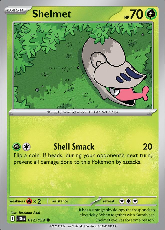 Carte Pokémon: Shelmet [Escargaume]