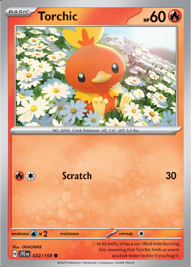 Carte Pokémon: Torchic [Poussifeu]